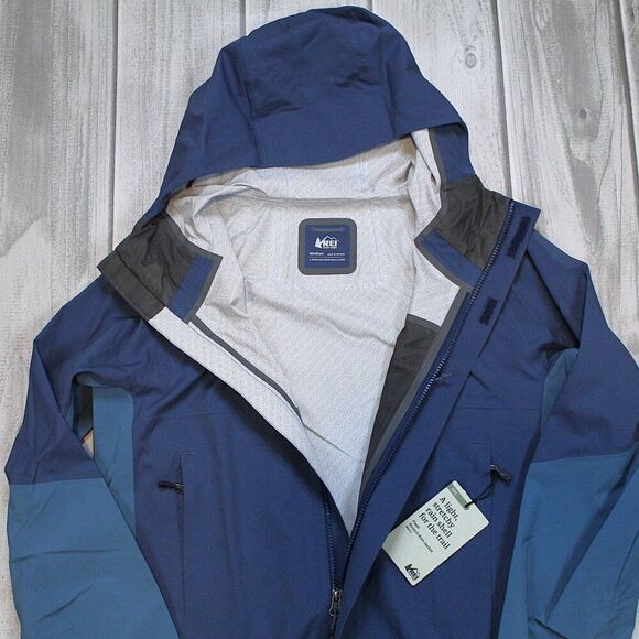 NEW REI Co-op Flash Stretch Rain Jacket - Men's - Picture 5 of 9